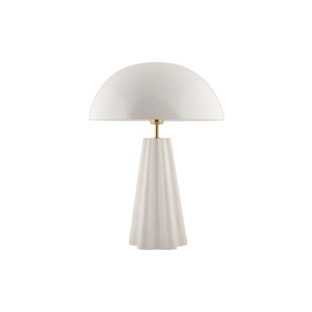 lampe de table fer blanc