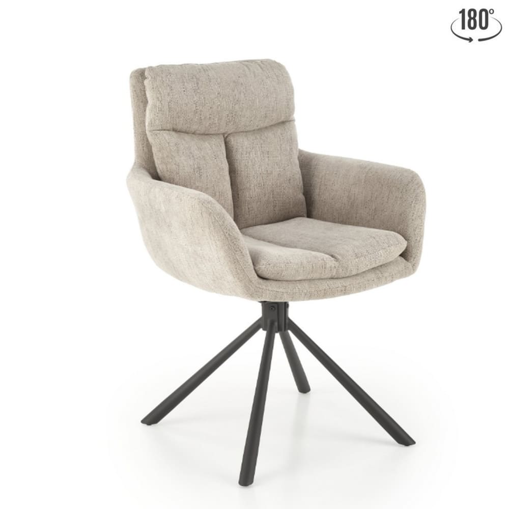 chaise design rembourrée