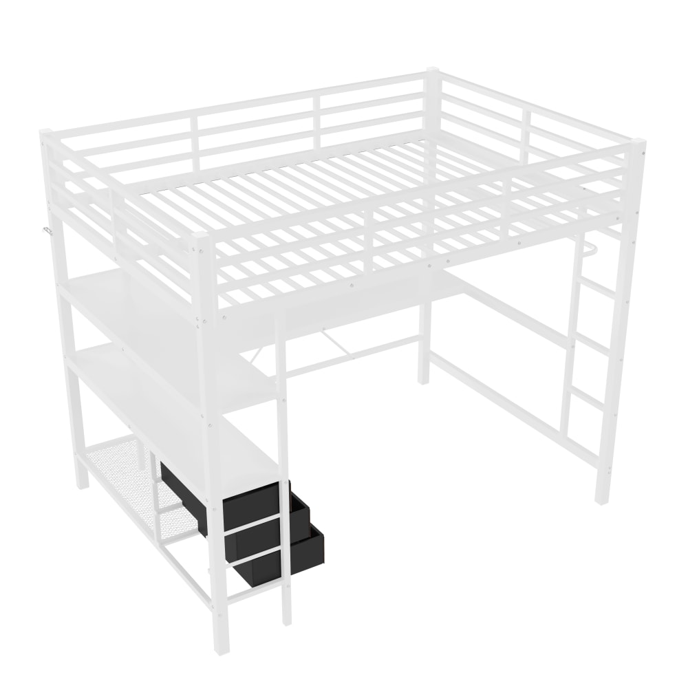 Lit mezzanine enfant - bureau