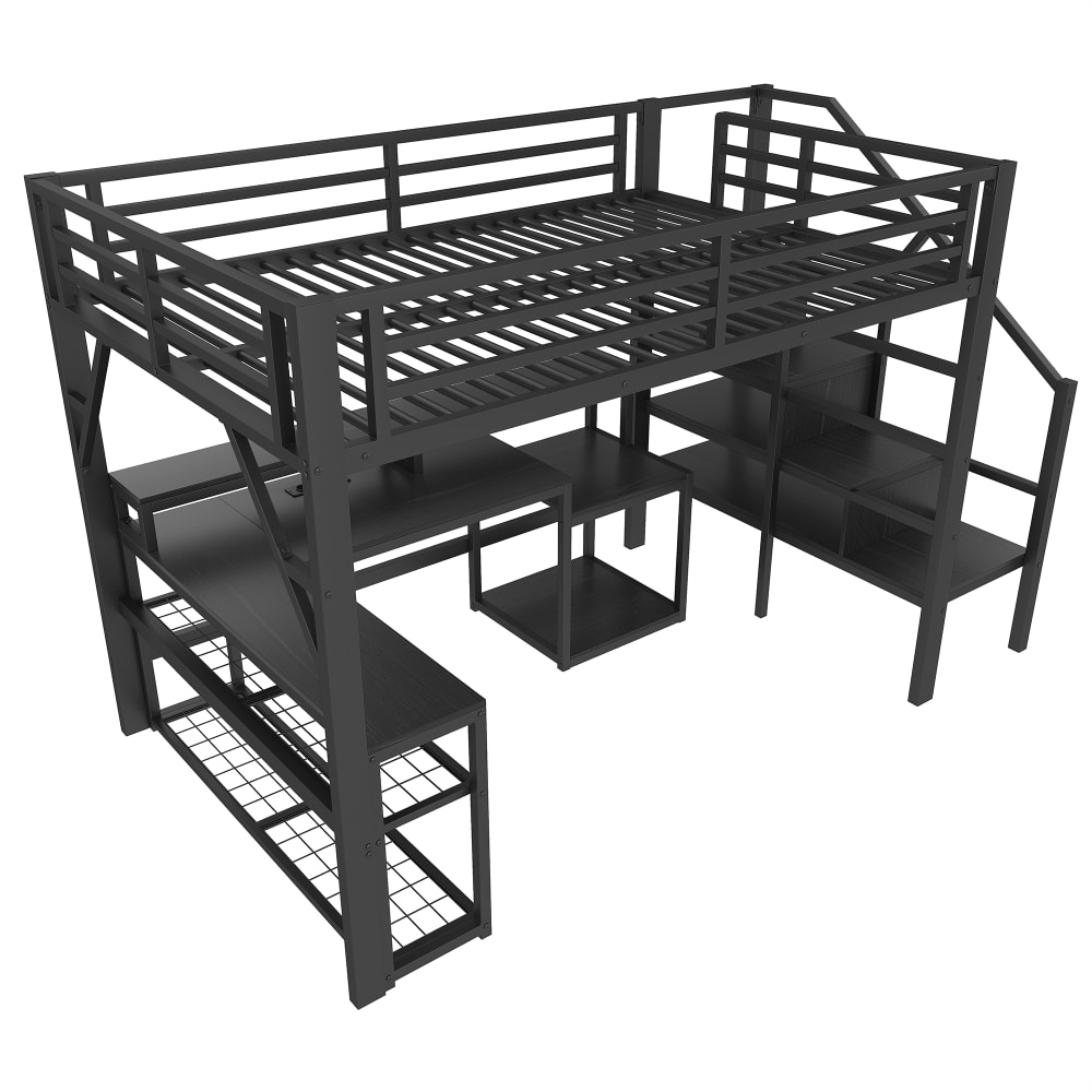 Lit mezzanine enfant - bureau