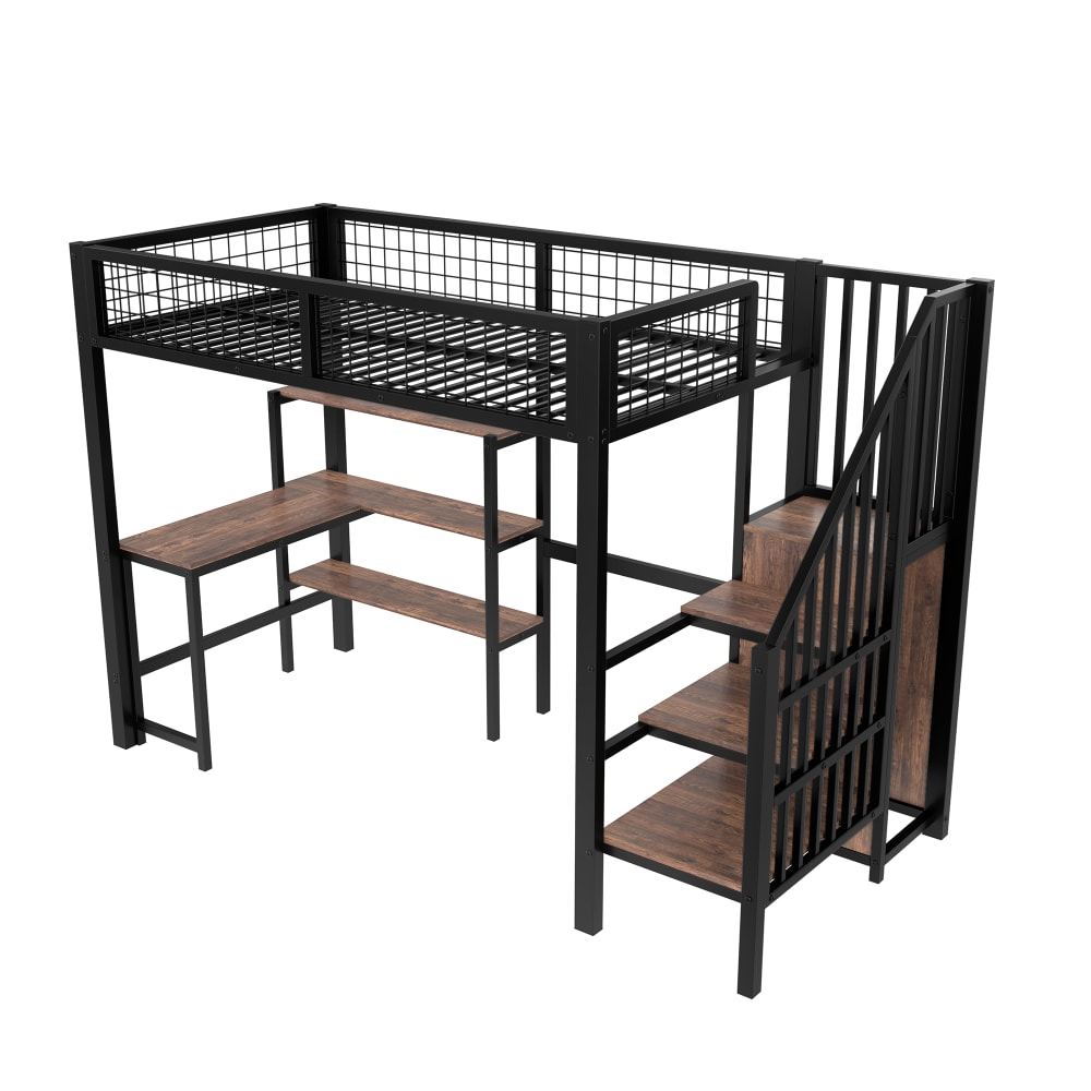 Lit mezzanine enfant - bureau