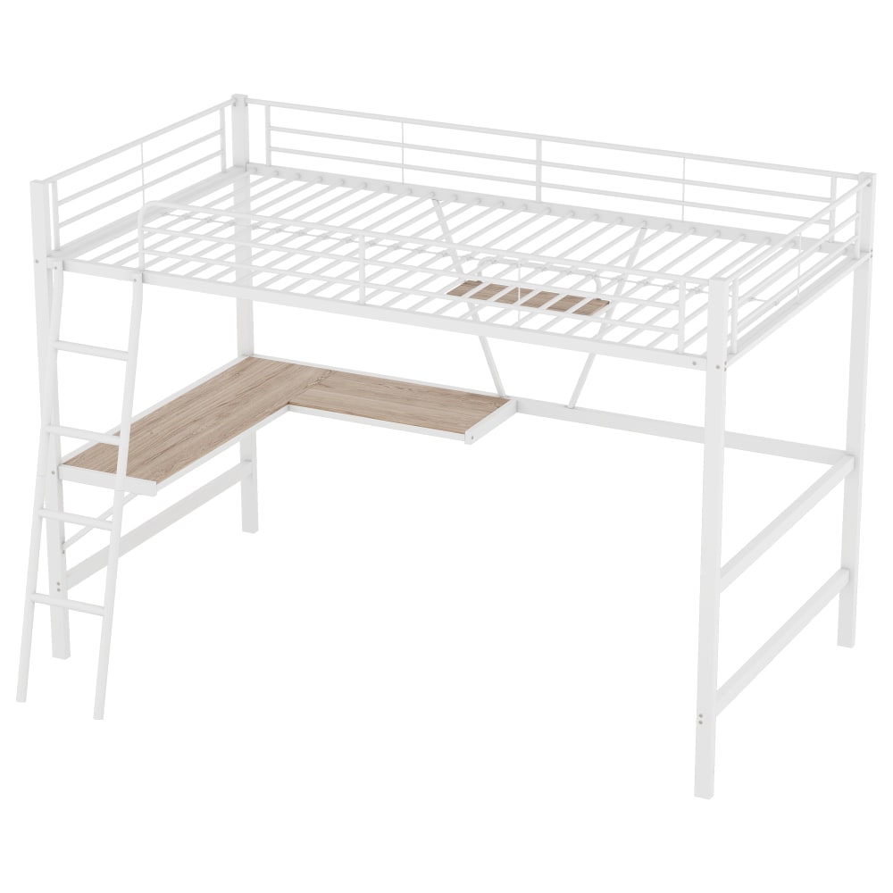Lit mezzanine bureau