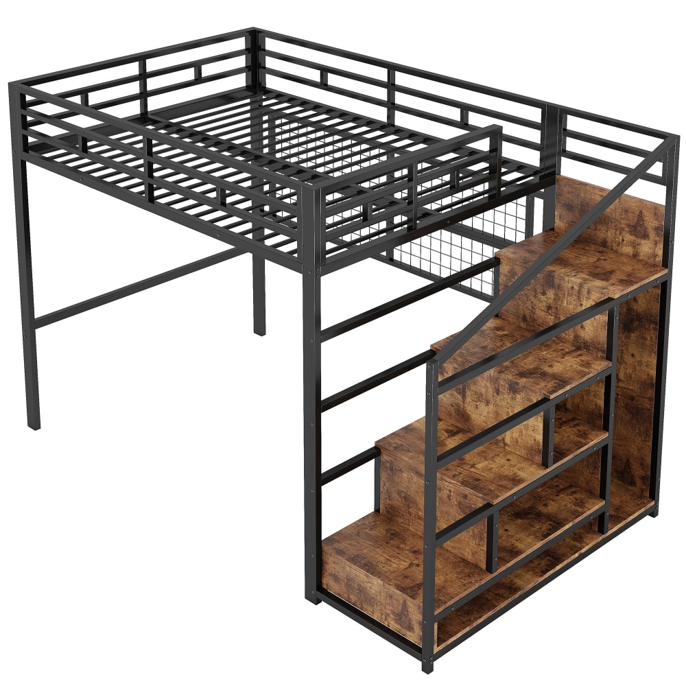 Lit mezzanine enfant - led