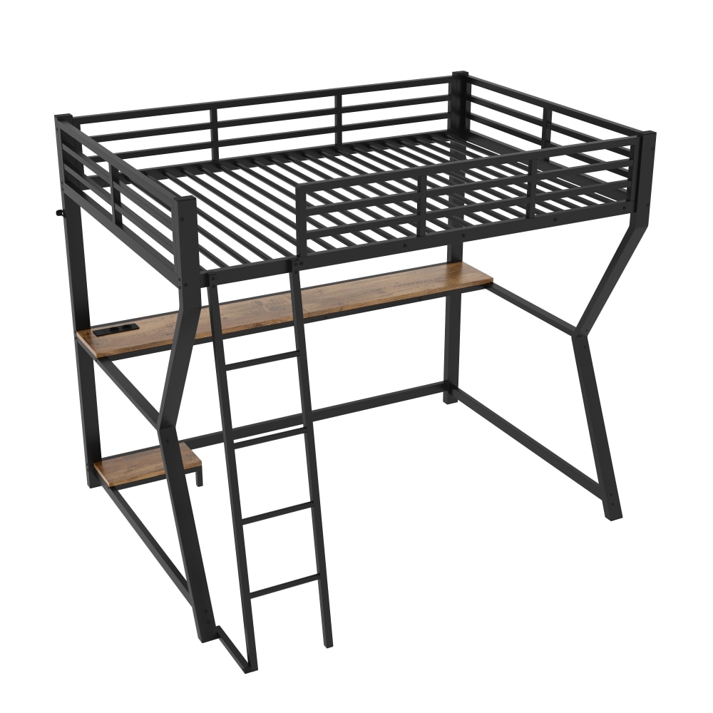Lit mezzanine enfant - bureau