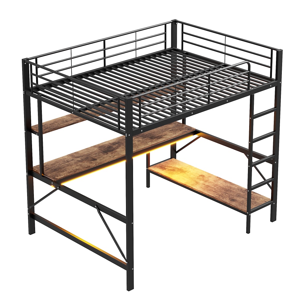Lit mezzanine enfant - bureau