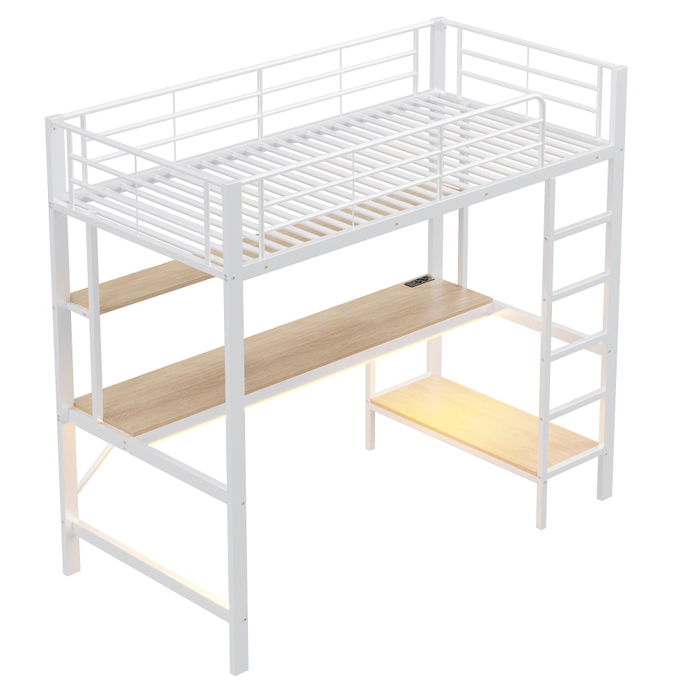Lit mezzanine enfant - bureau