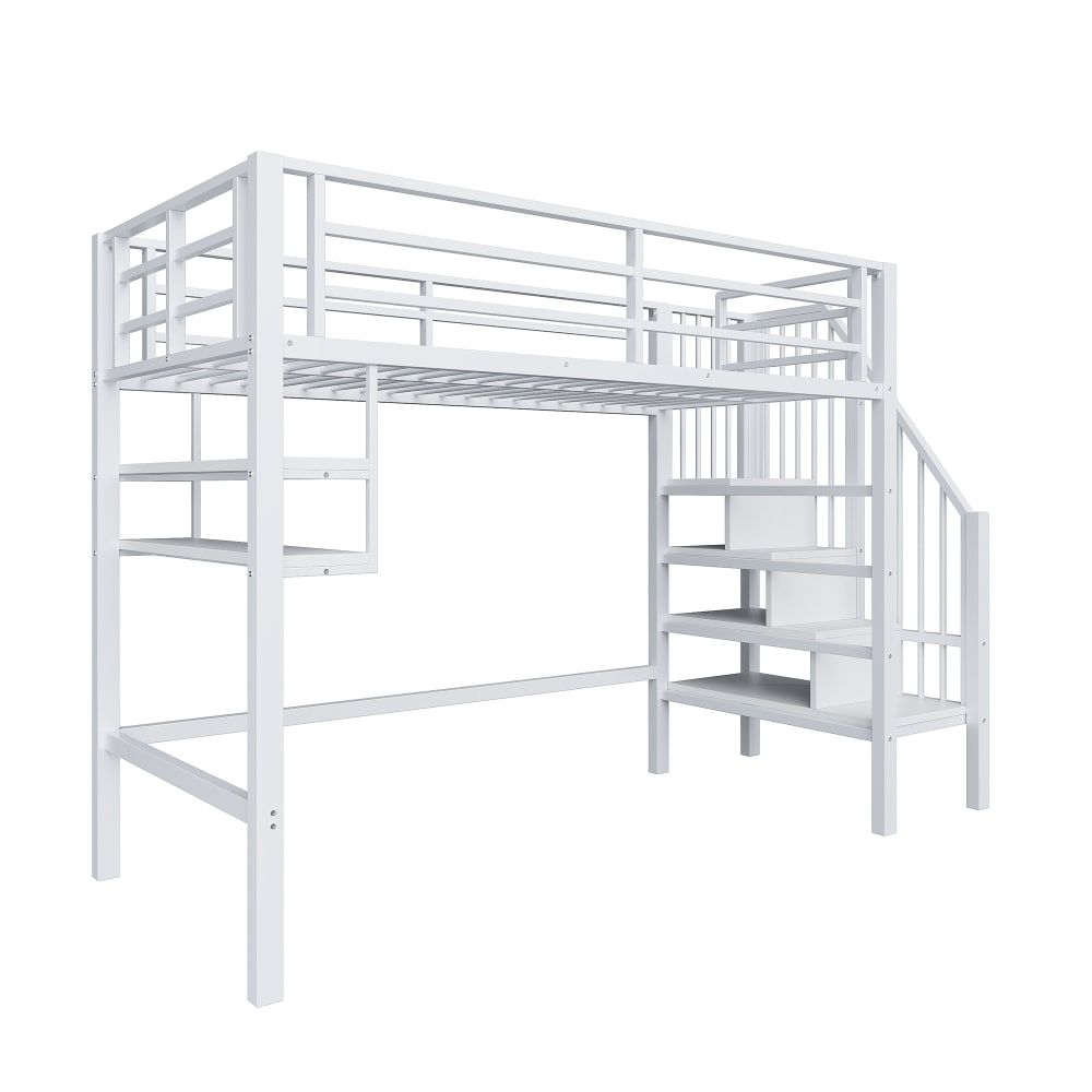 Lit mezzanine enfant - rangements