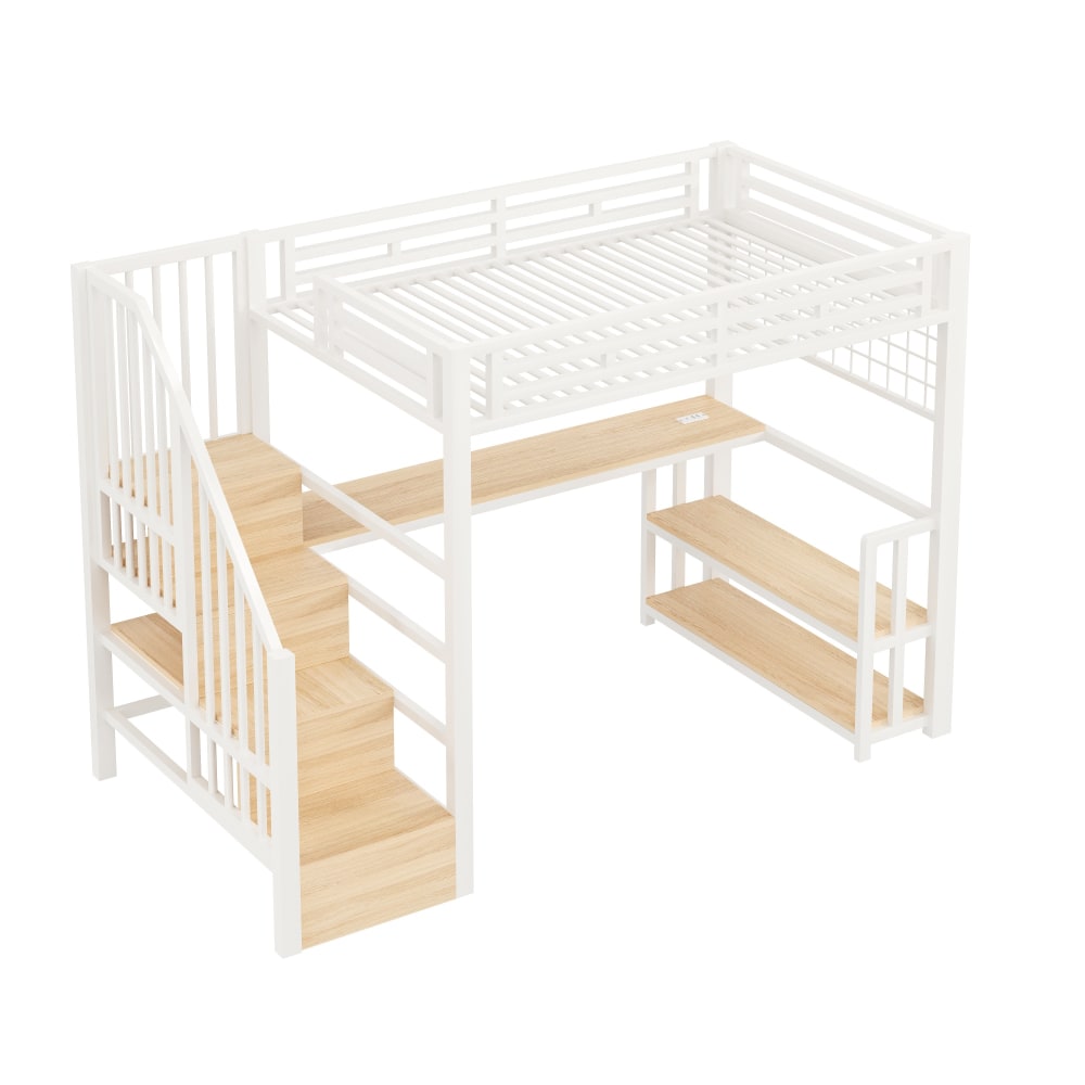 Lit mezzanine enfant - bureau