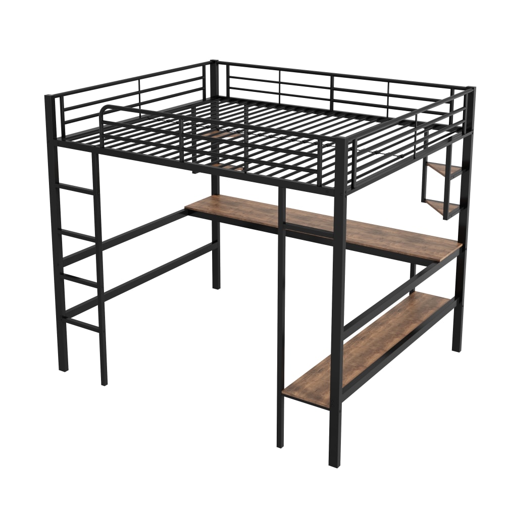Lit mezzanine avec bureau