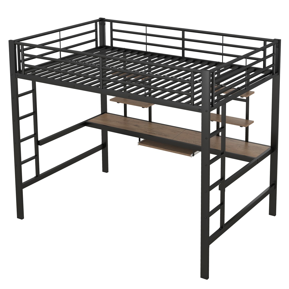 Lit mezzanine bureau - deux