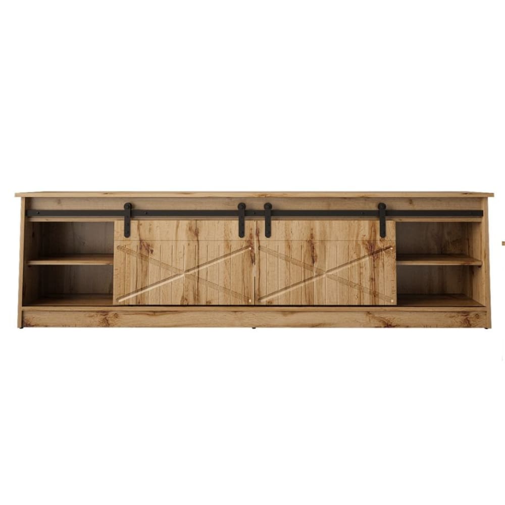 Meuble tv style chêne - wotan