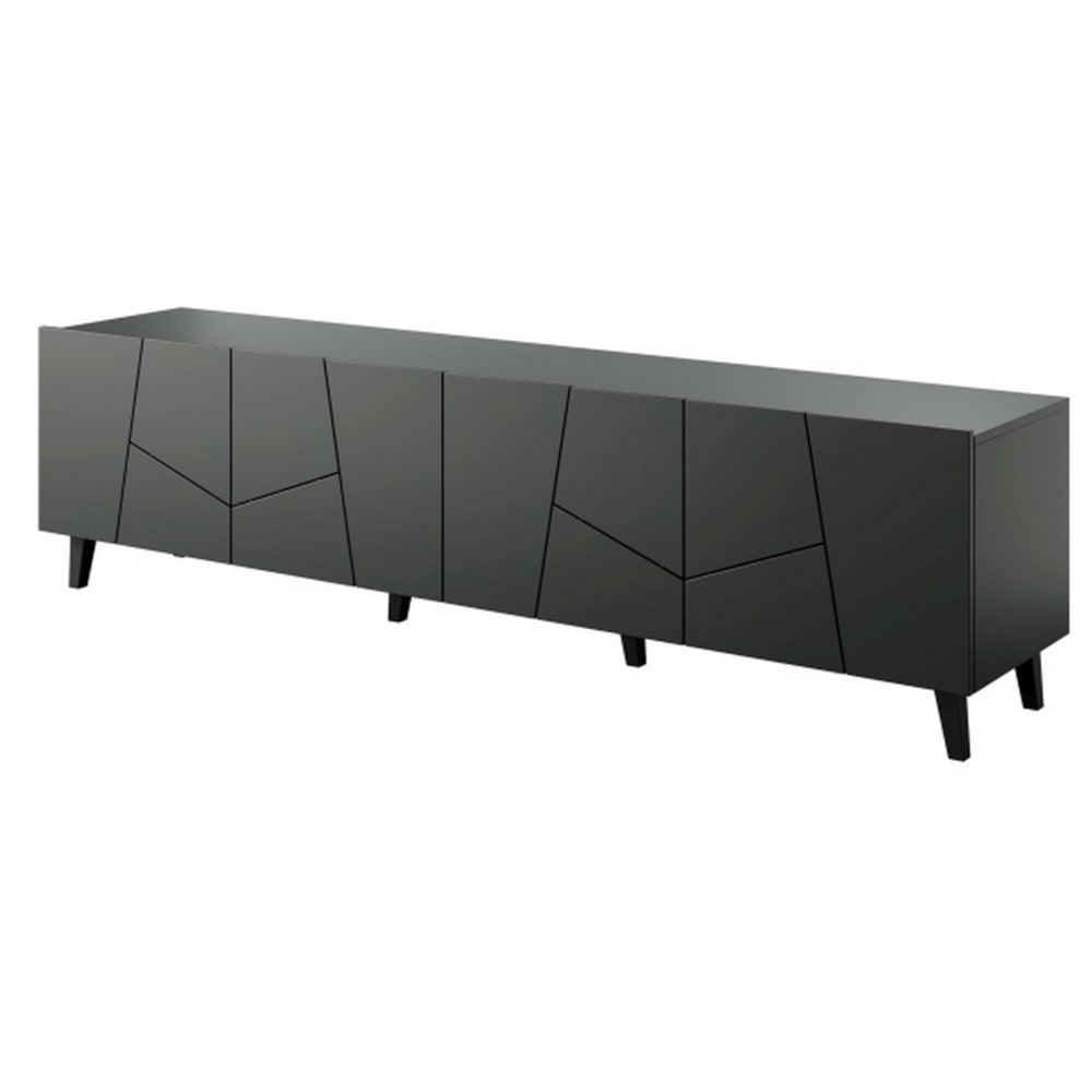 Meuble tv design noir