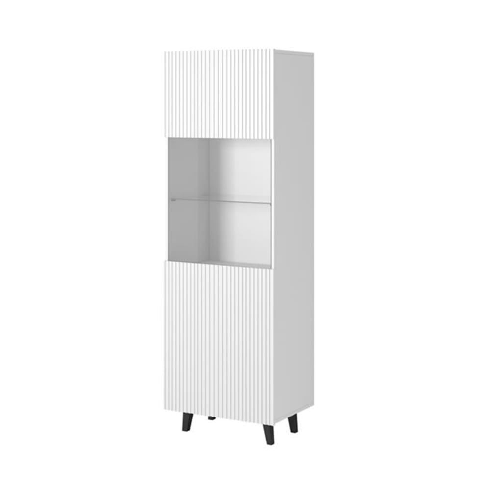 Vitrine design blanc