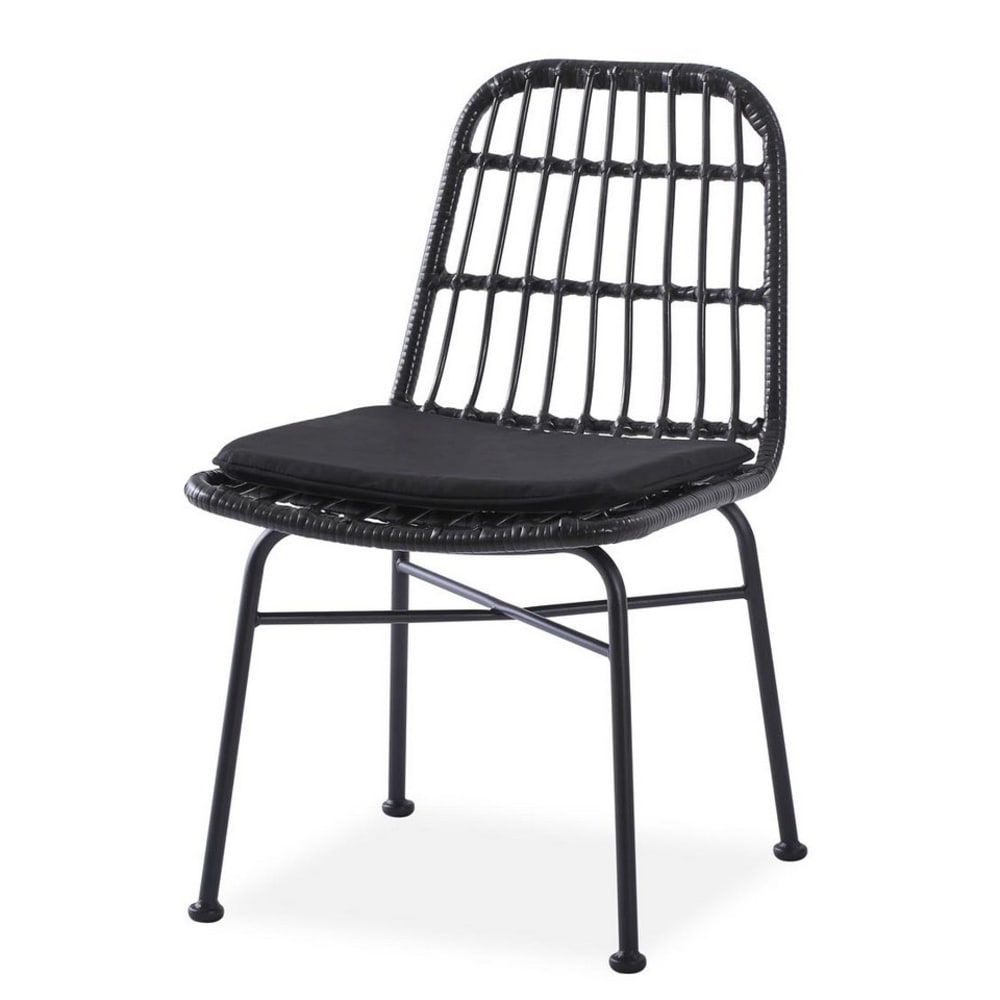 chaise en rotin synthétique