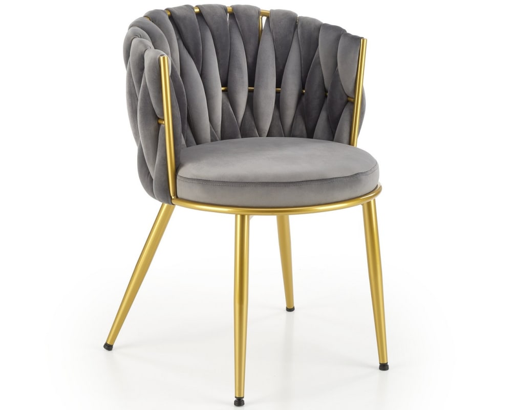 chaise grise design avec