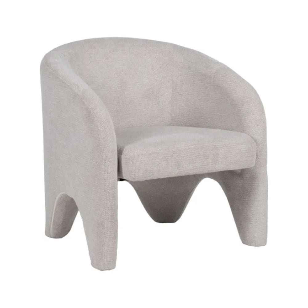 Fauteuil tissu polyester - design