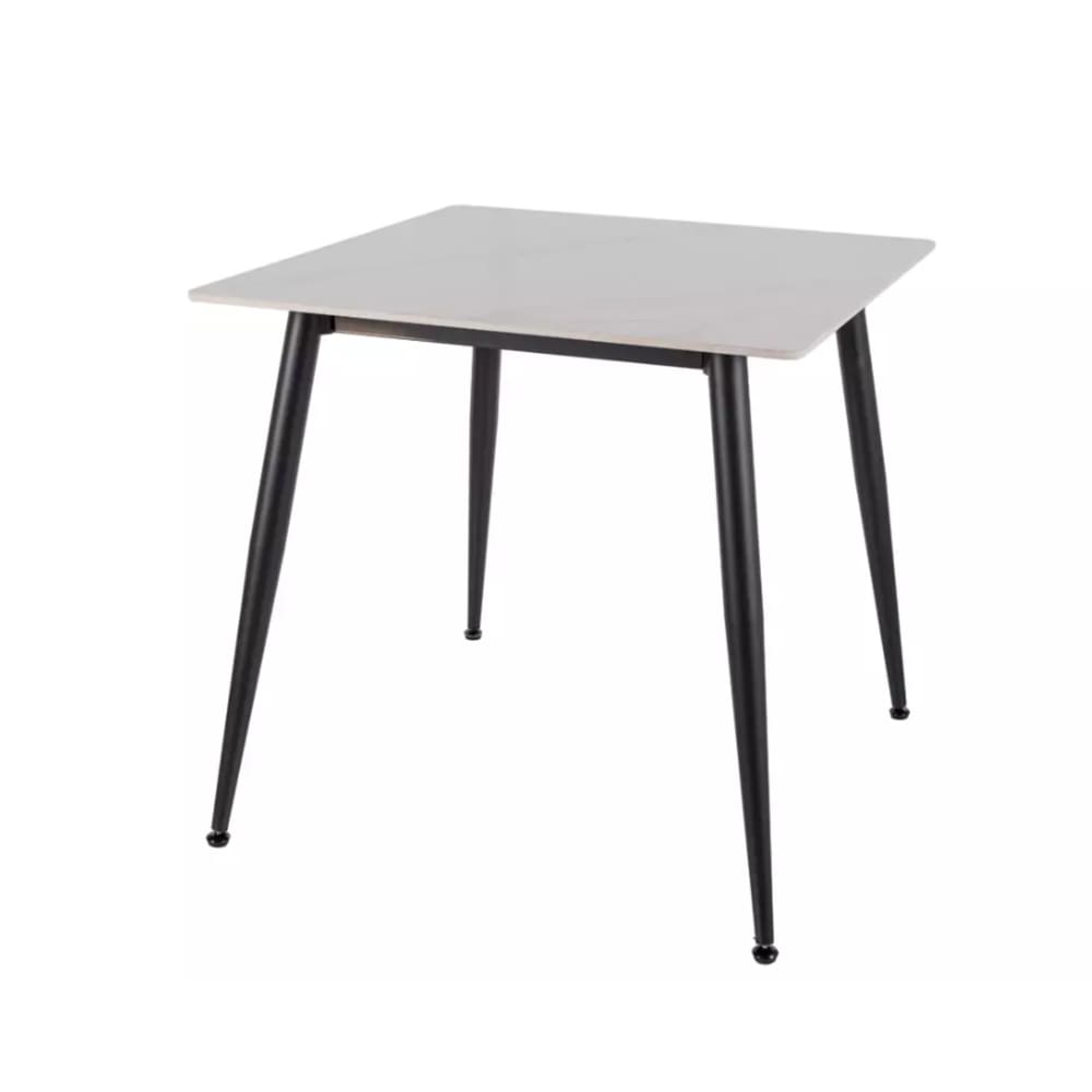 Table carrée  céramique - blanche