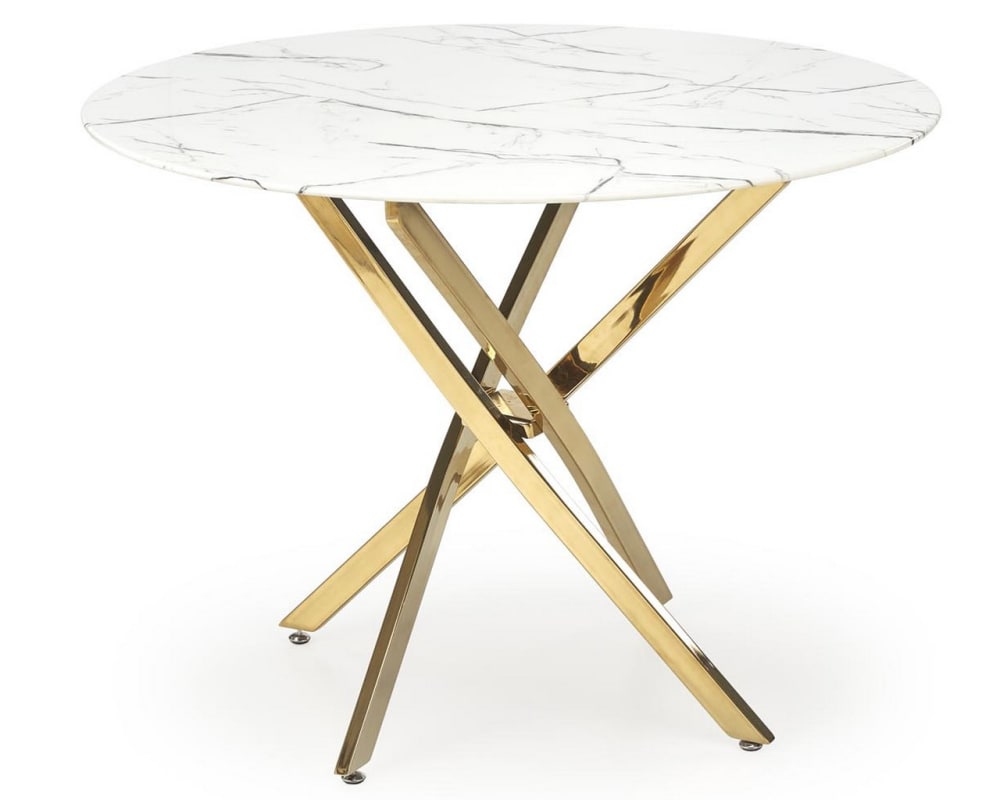 Table  avec plateau aspect - marbre