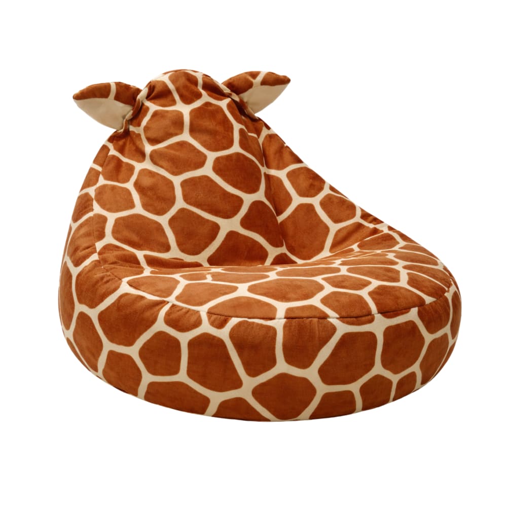 Pouf enfant girafe décoratif