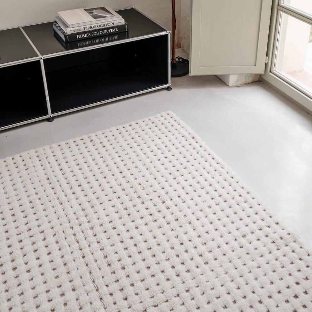 Tapis rectangulaire en laine lavable reveal 80x230 cm — vue 3