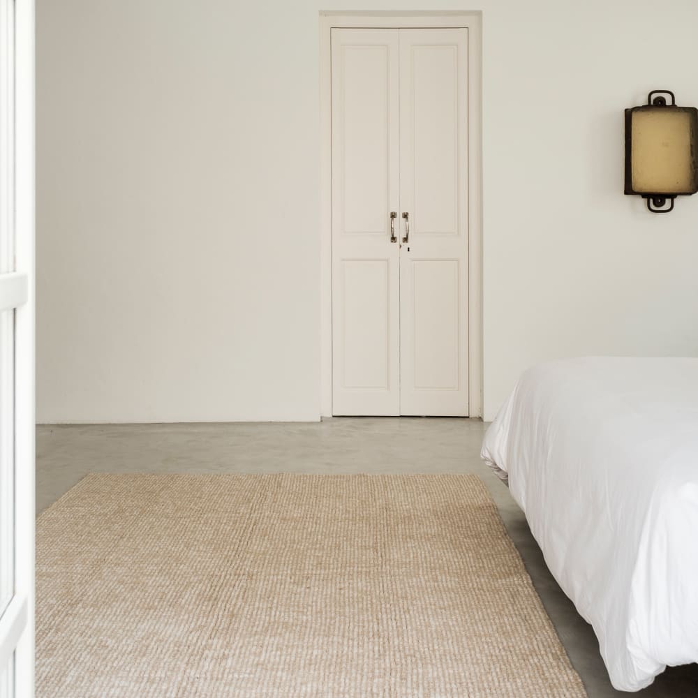 Tapis rectangulaire en laine lavable bliss 80x140 cm — vue 4