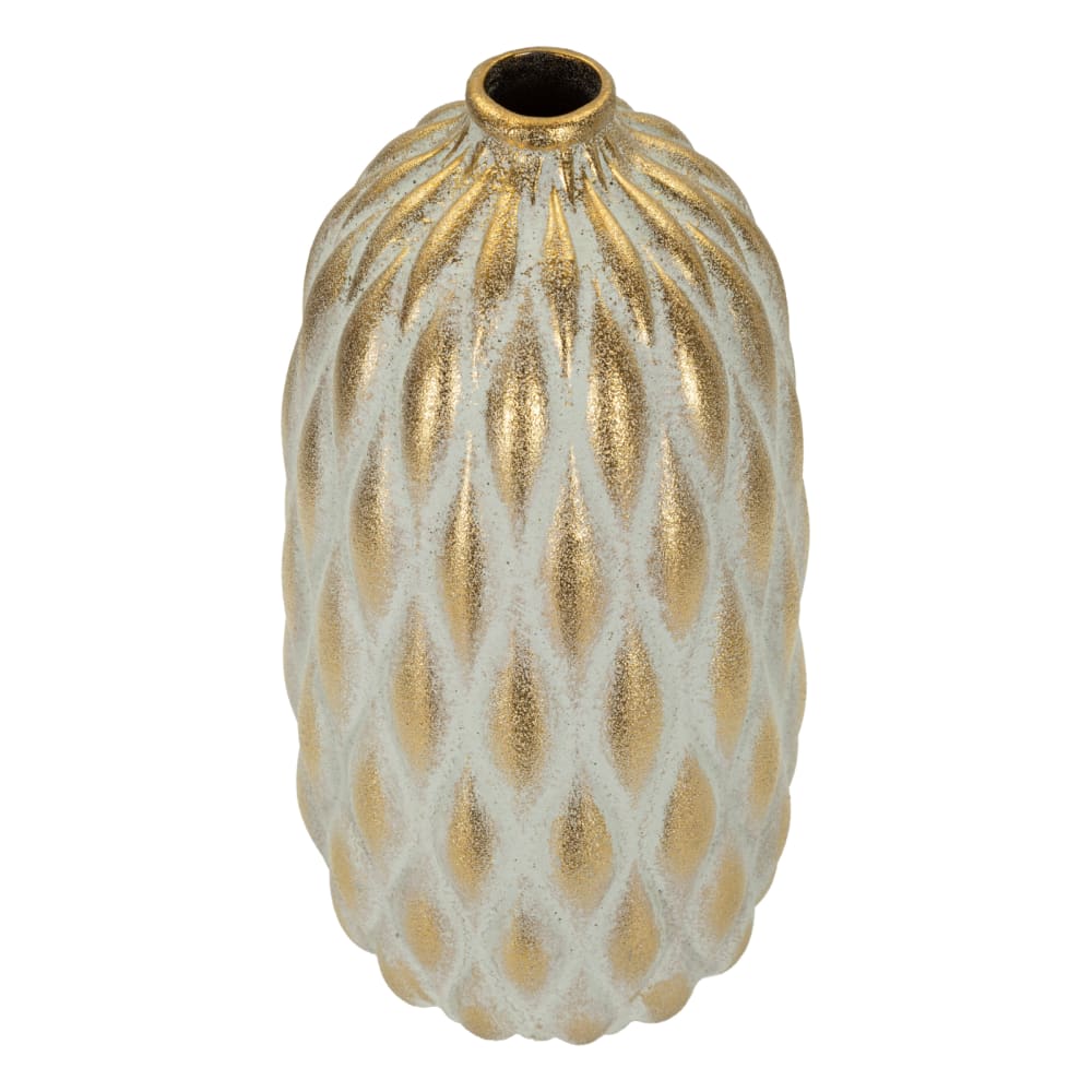 Dekorative Keramikvase, modernes Design, ø 18,5 x 37,5 cm -