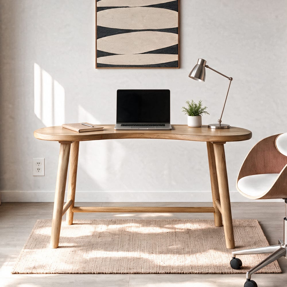 Massivholz-Schreibtisch aus Mindi - Maisons Du Monde