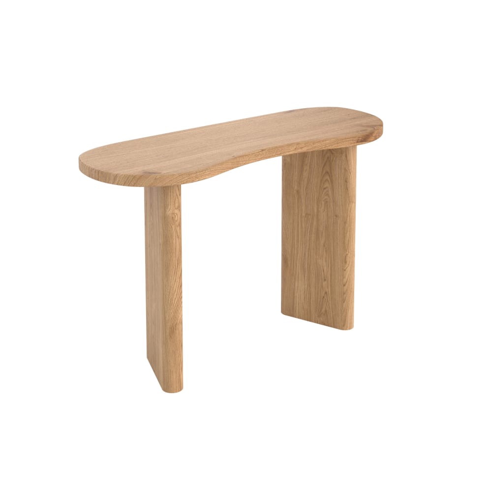 console en bois massif