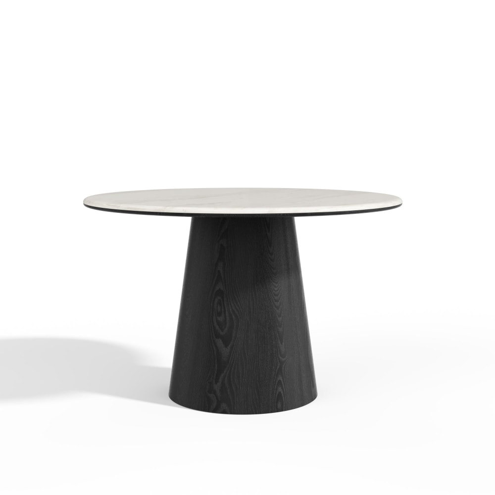 Table à manger en bois - marbre