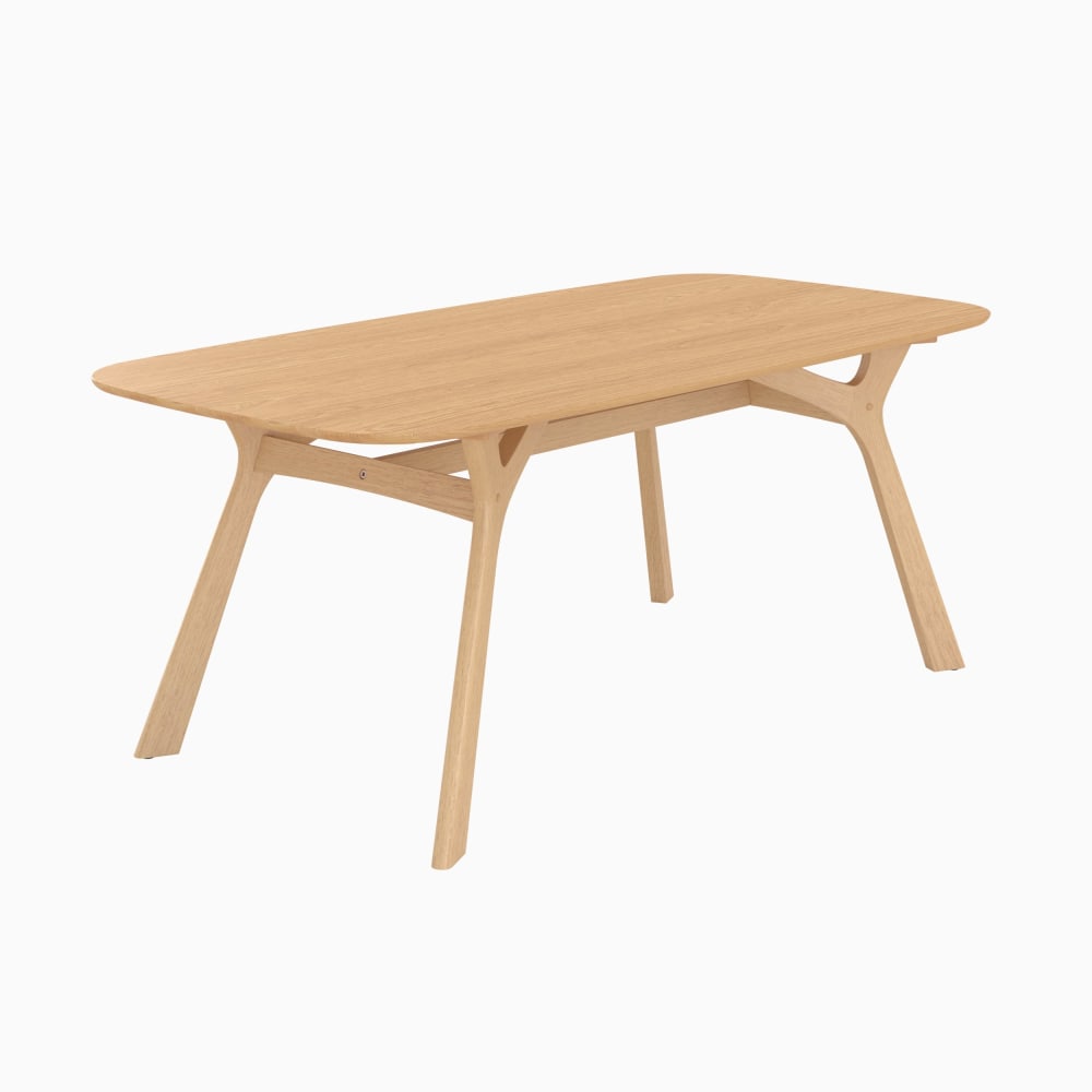 Table rectangulaire 6 - placage