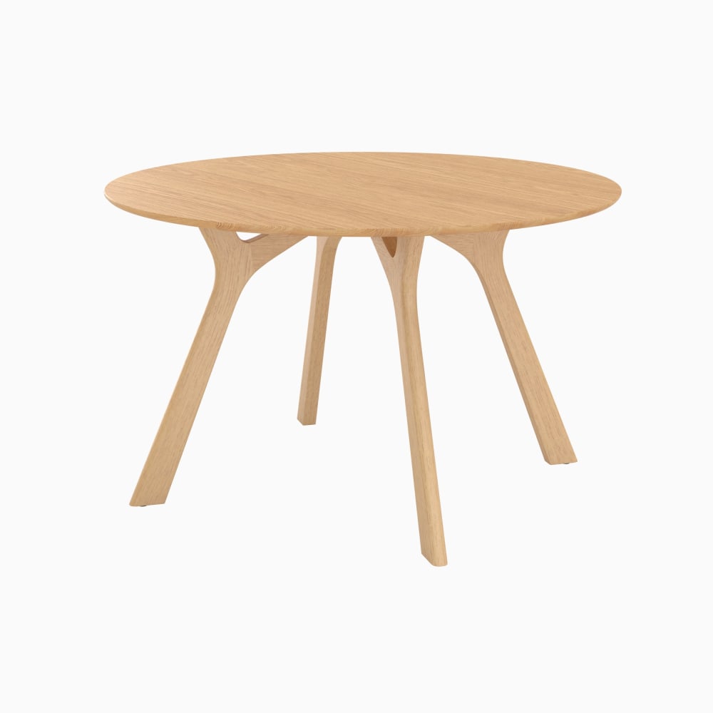 Table ronde 4 personnes - placage