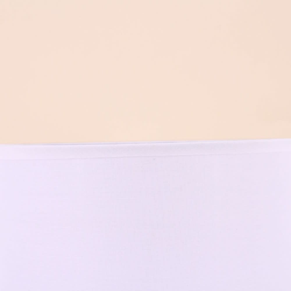 Lampe à poser en terre cuite rayée vert et blanc — vue 4