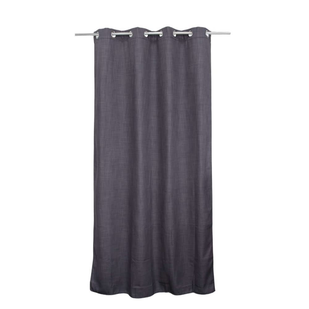 Rideau isolant phonique et thermique gris foncé 140x240cm — vue 3