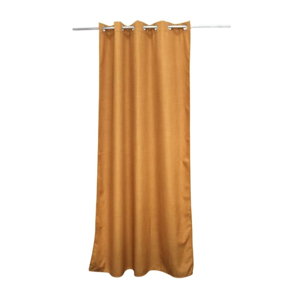 Rideau isolant phonique et thermique jaune 140x240cm — vue 3