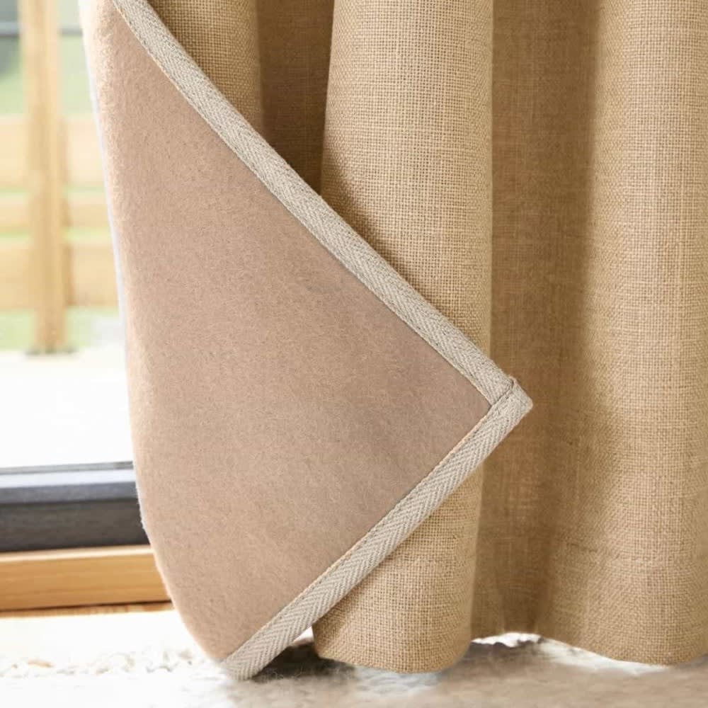 Rideau isolant phonique et thermique taupe 140x240cm