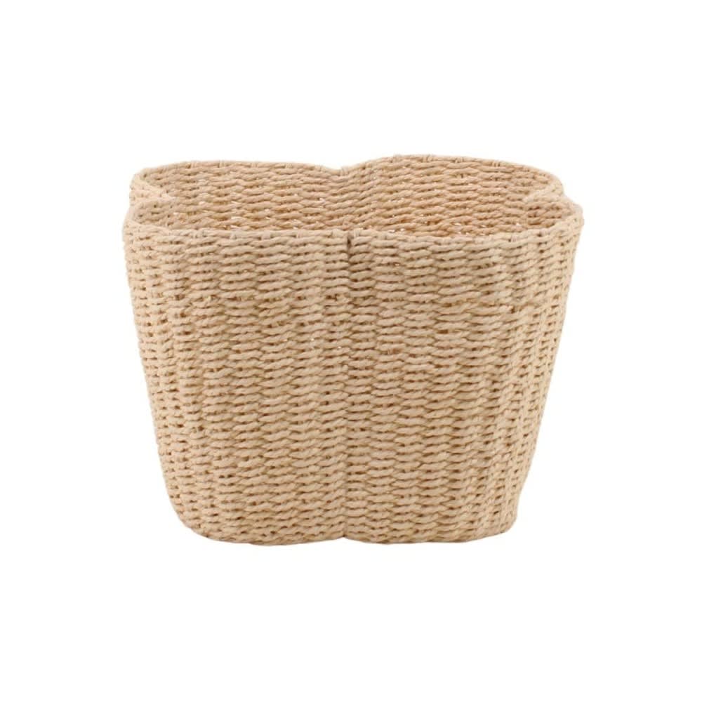Panier en corde forme trèfle 25x18cm Panier en corde forme trèfle 25x18cm