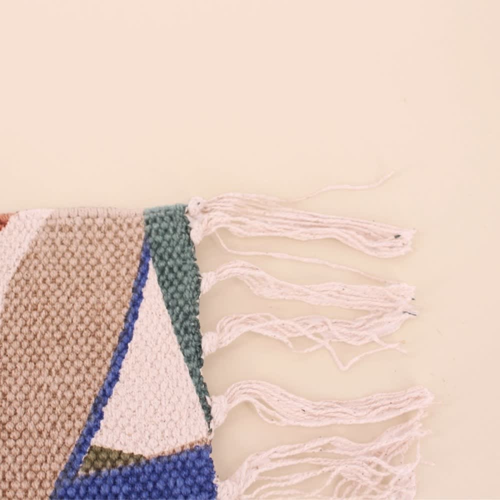Tapis imprimé avec franges 110x60cm — vue 4
