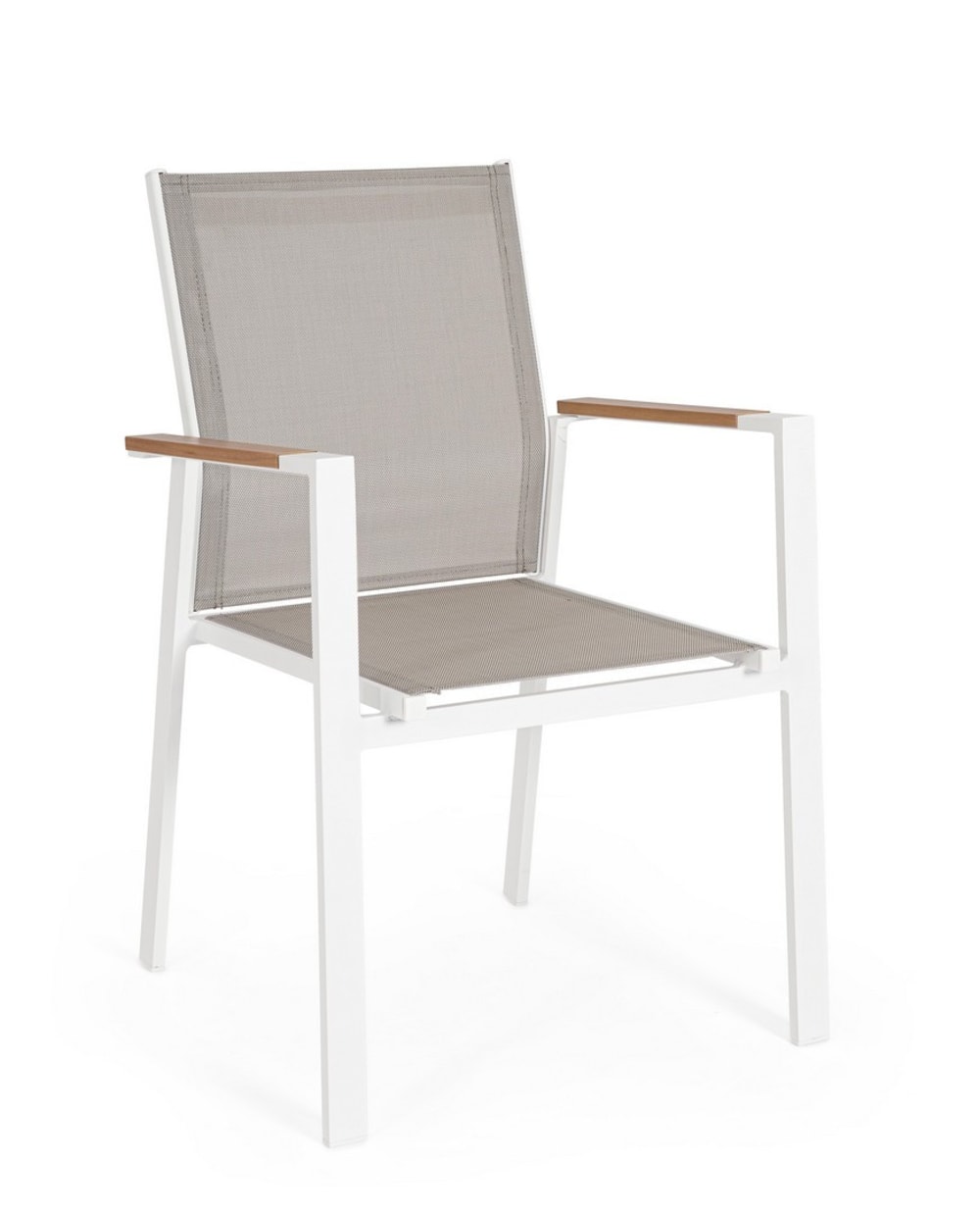chaise en aluminium et