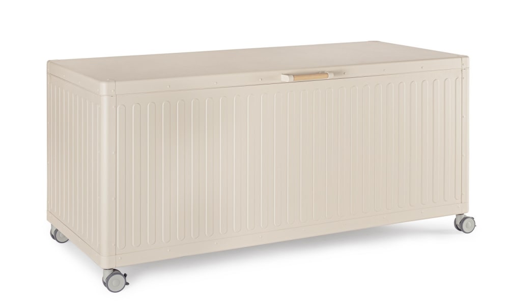 Coffre en aluminium et panneaux en acier 164,8x72x70 Beige Coffre en aluminium et panneaux en acier 164,8x72x70 Beige