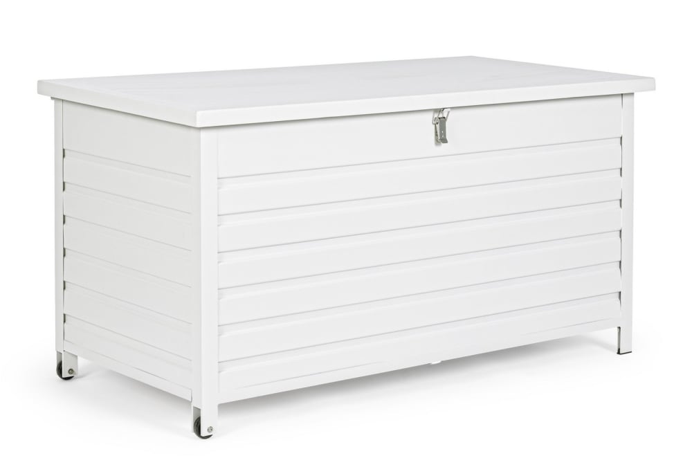Coffre en aluminium 155x97x83 Blanc Coffre en aluminium 155x97x83 Blanc