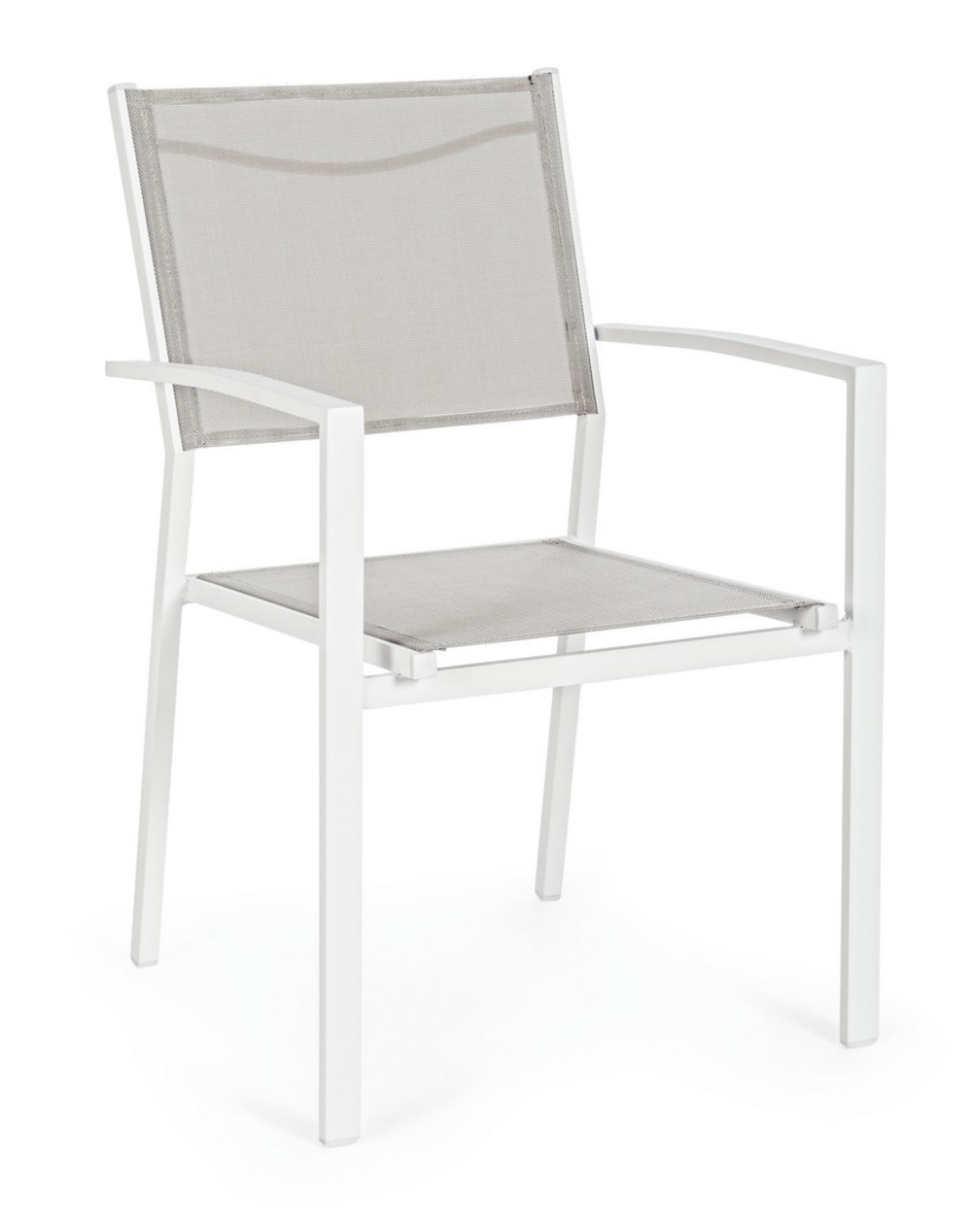 chaise en aluminium et