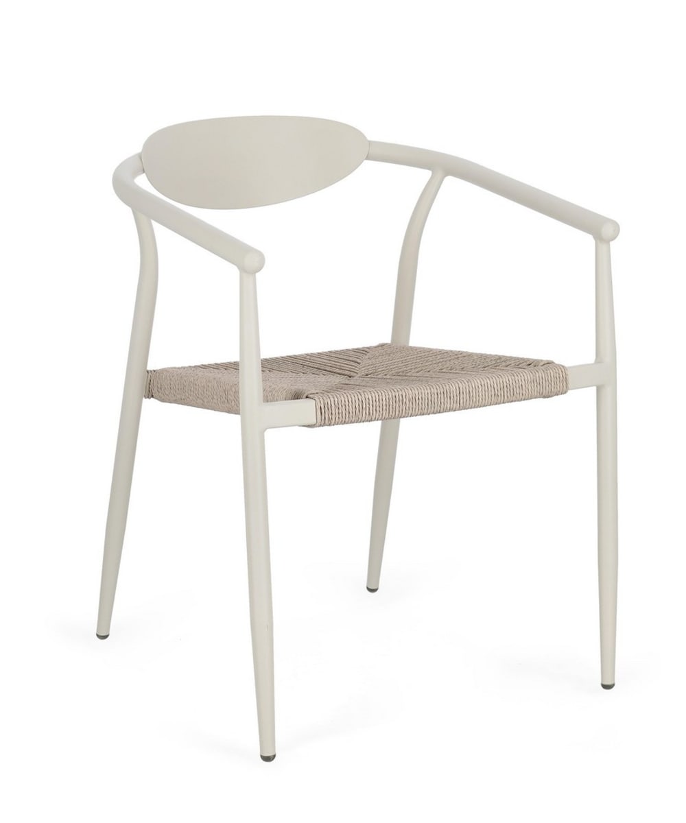 chaise en aluminium avec