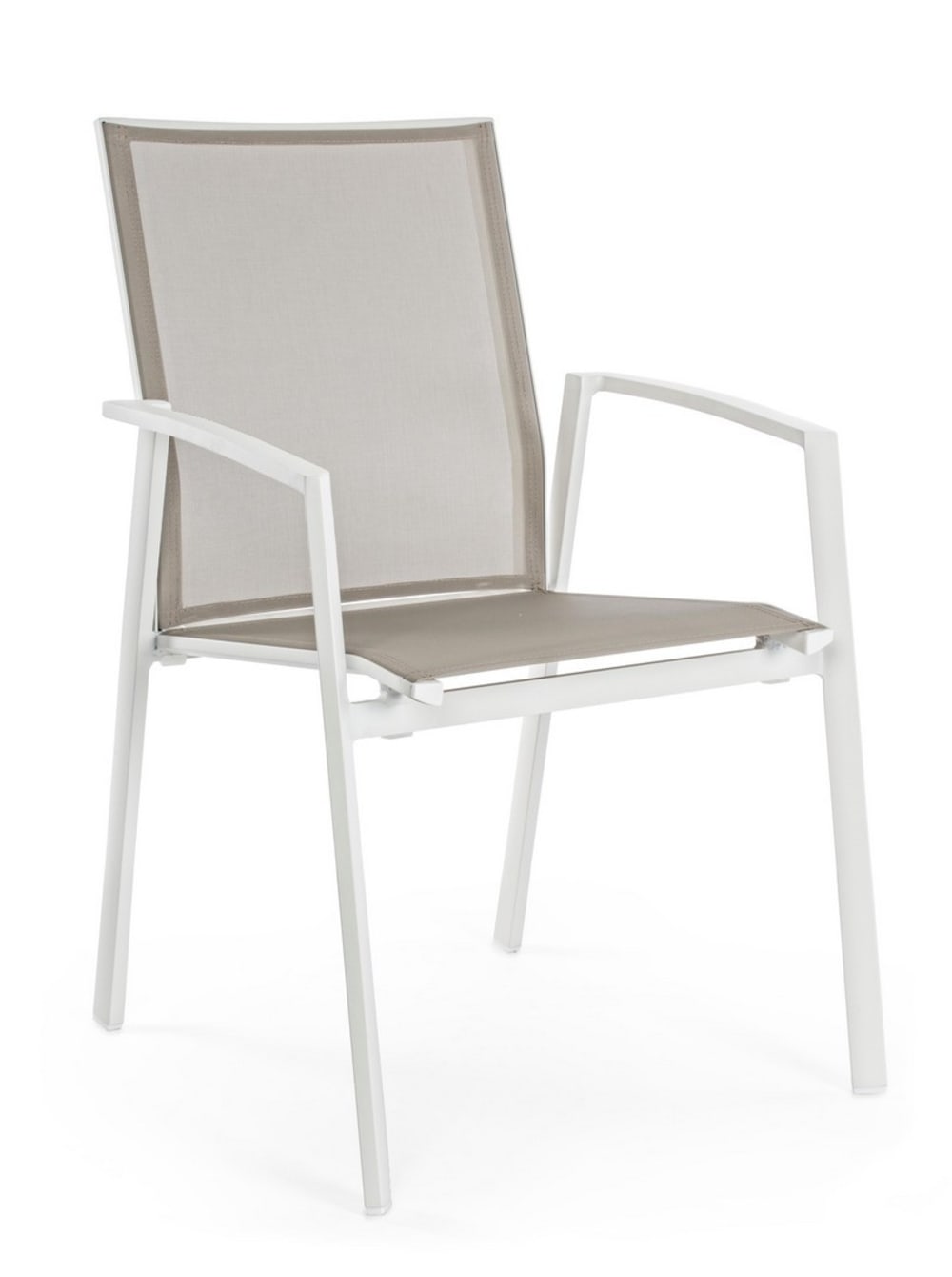 chaise en aluminium et
