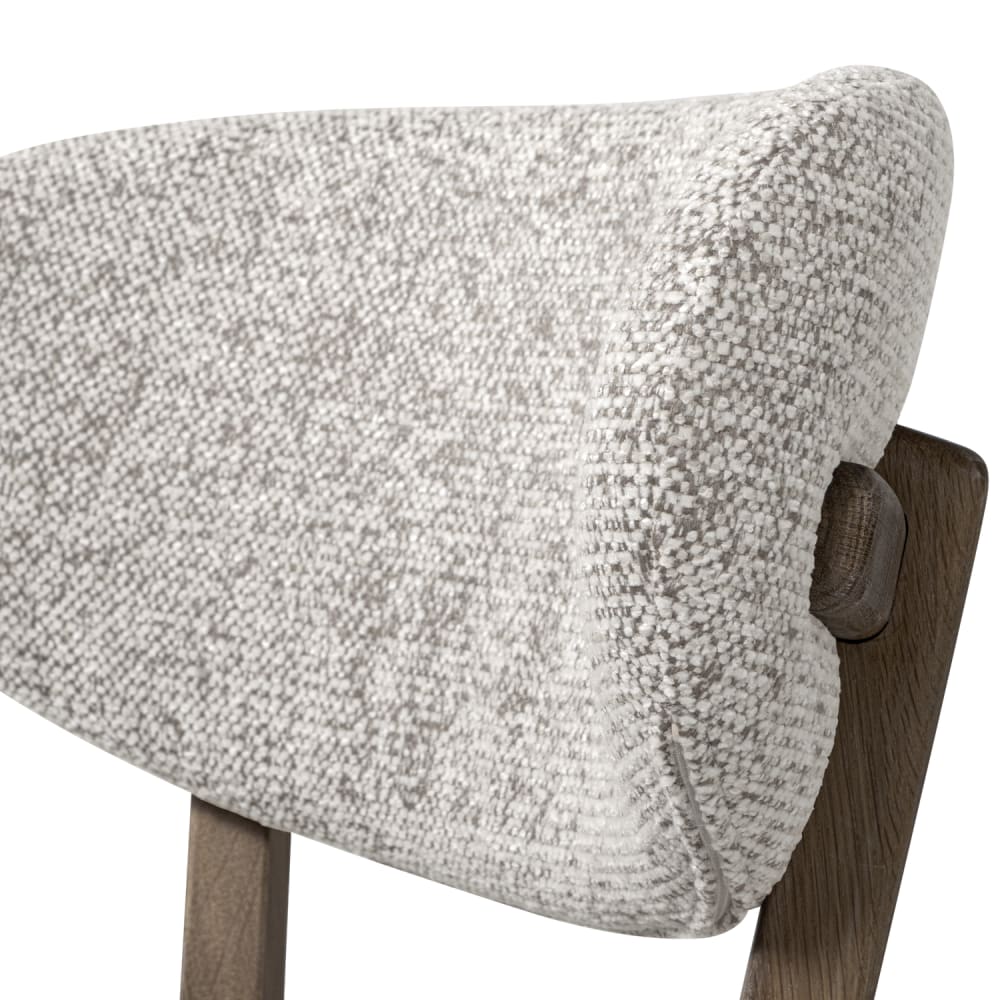 Tabouret de bar en bois de chêne marron