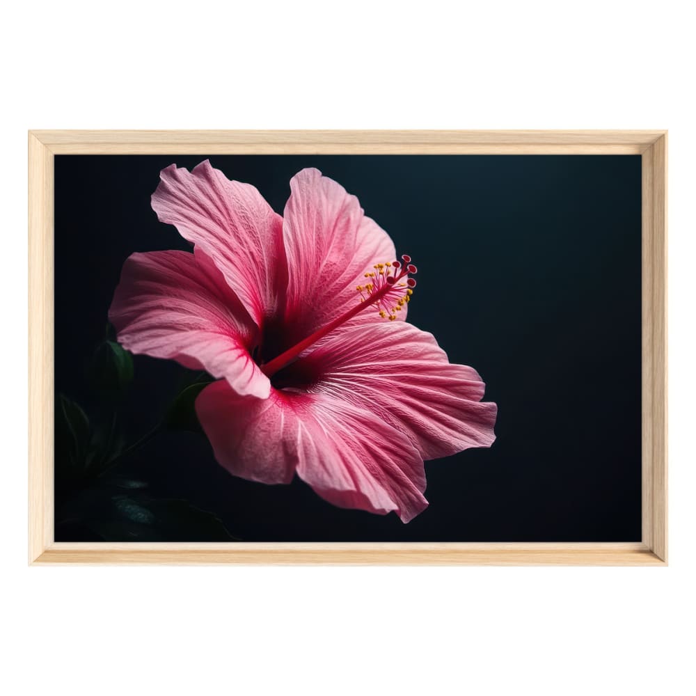 Tableau mural encadré - fleur