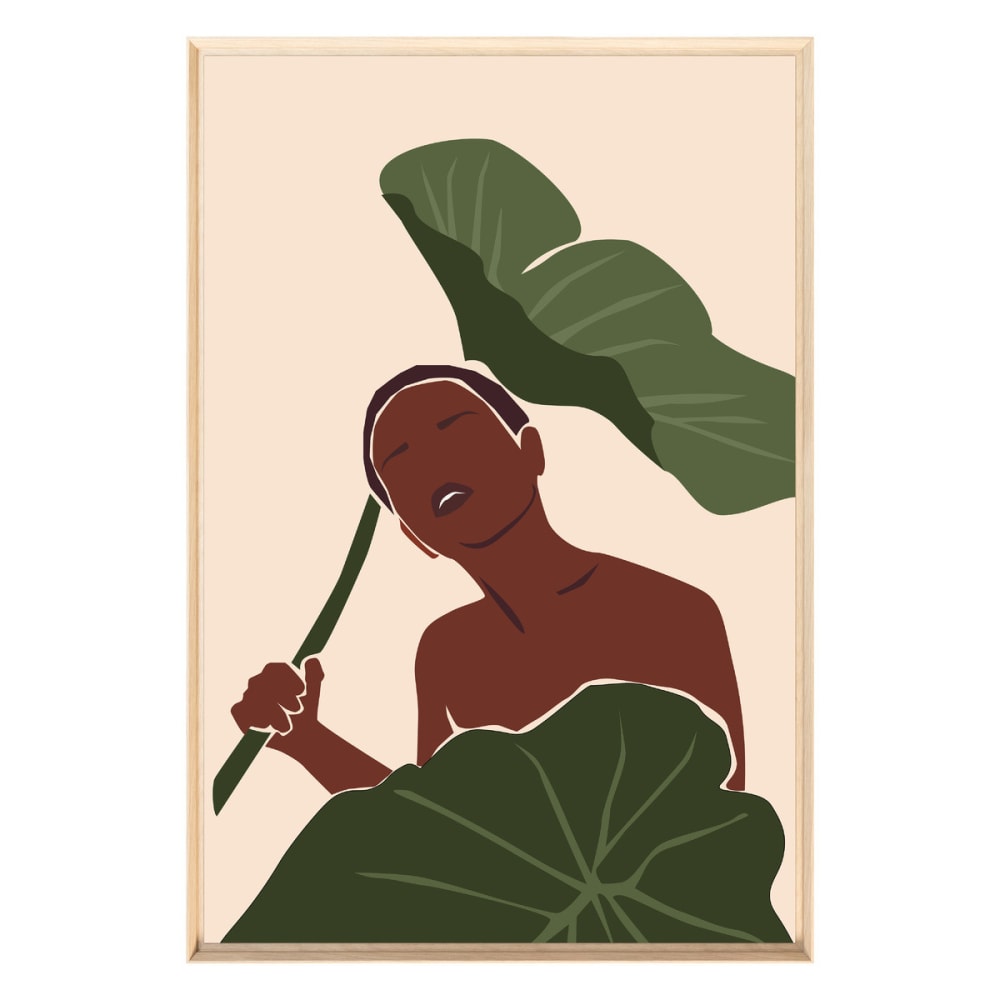 Tableau mural encadré - minimaliste