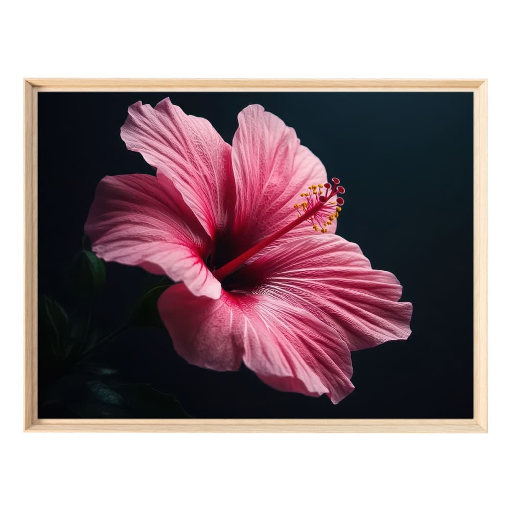 Tableau mural encadré - fleur