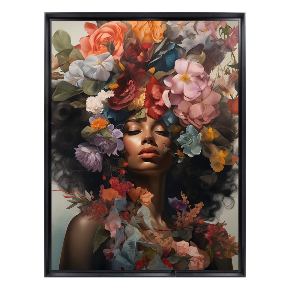 Tableau mural encadré - fleurs