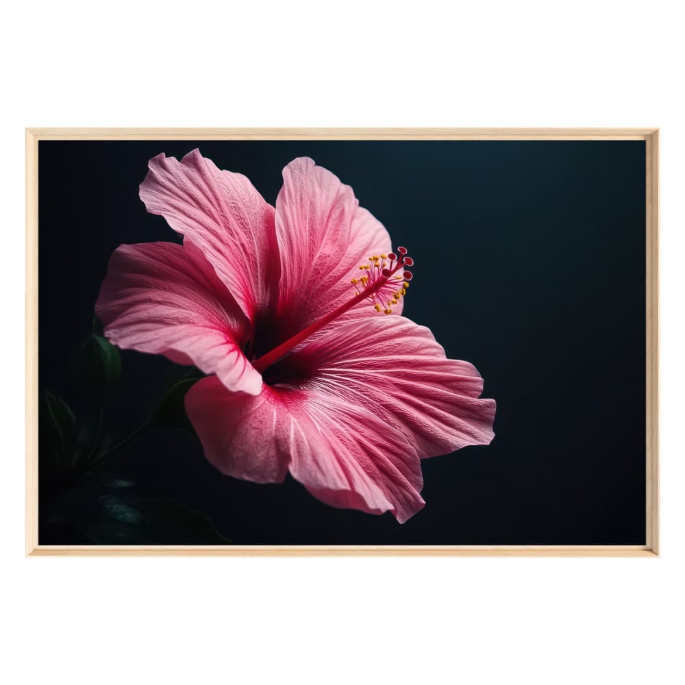 Tableau mural encadré - fleur