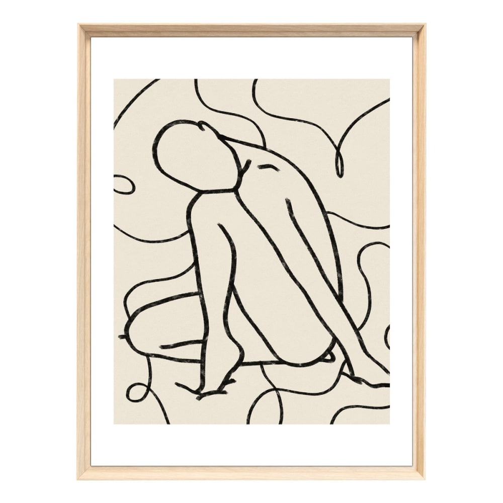 Tableau mural encadré - art